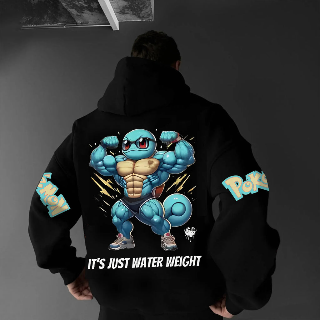PKM-Unisex Anime Graphic Streetwear Vintage Hoodie
