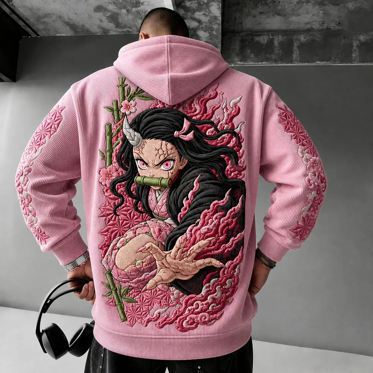 KNY Unisex Anime-print Hoodie