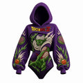 Dragon Ball Women's Anime-Print Hooded Romper Set