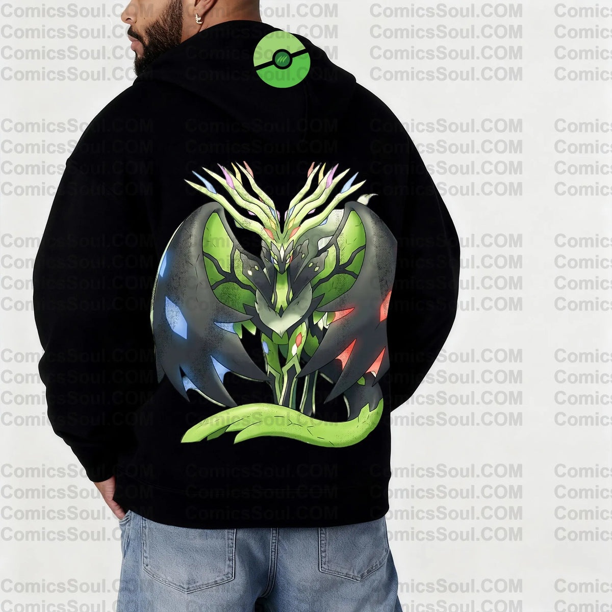 PKM-Unisex Graphic Streetwear Vintage Zipper Cardigan Plush Hoodie