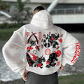 PKM-Unisex Anime Inspired Vintage Plush Hoodie