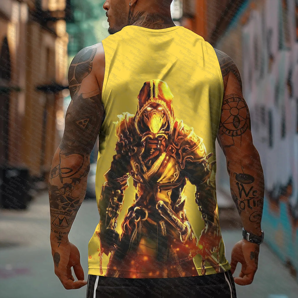 MK-Unisex Casual   Tank Top