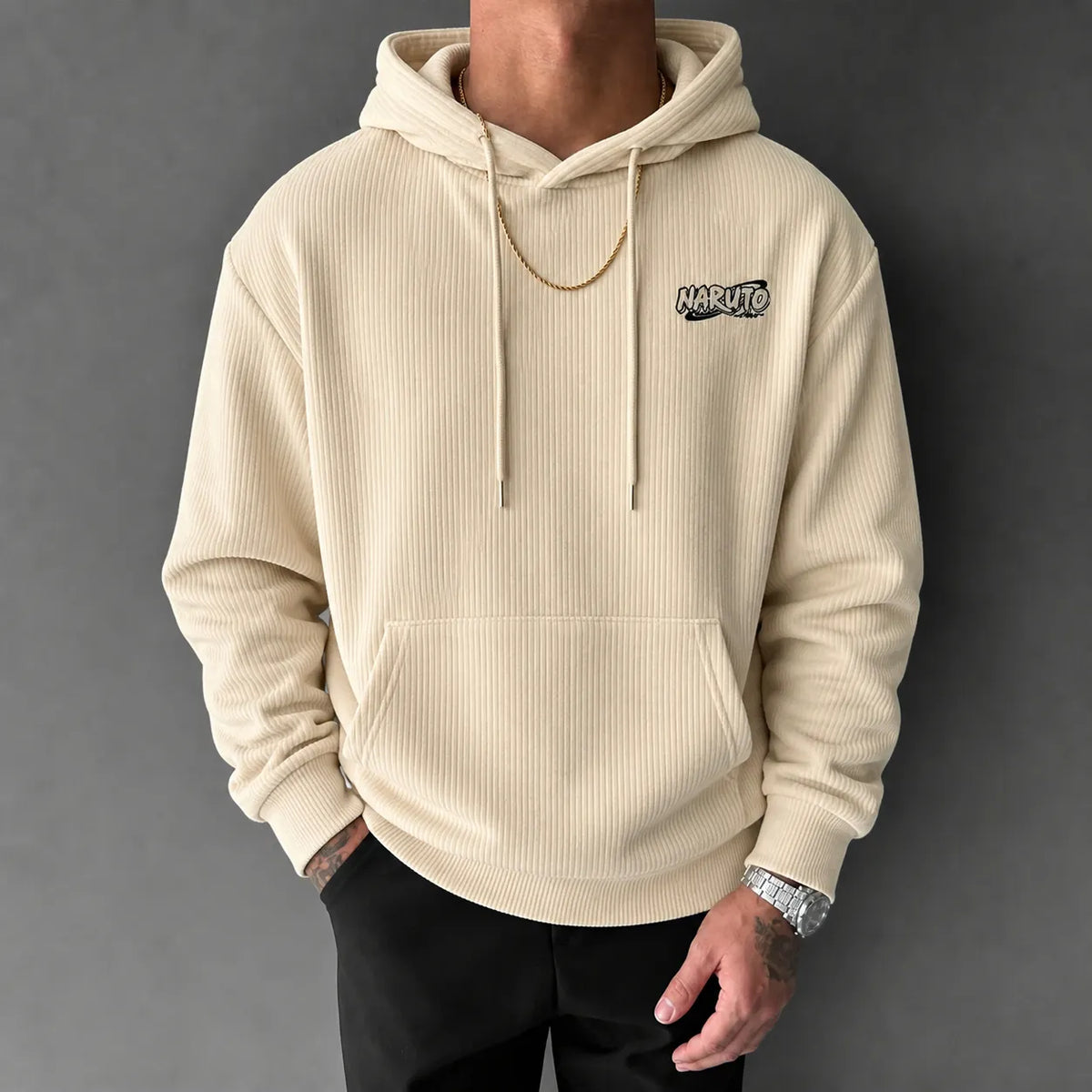 NINDO Unisex Anime-print Hoodie