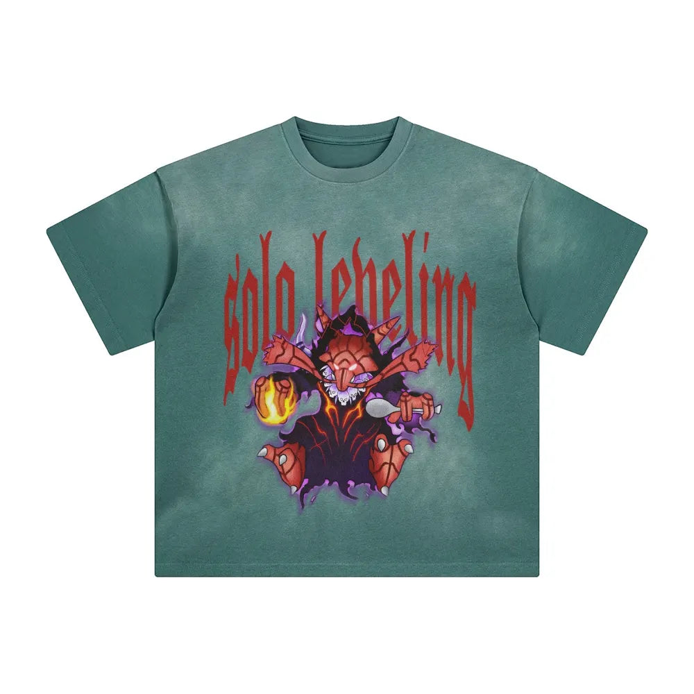 SL-Unisex Anime Inspired Vintage T-Shirt