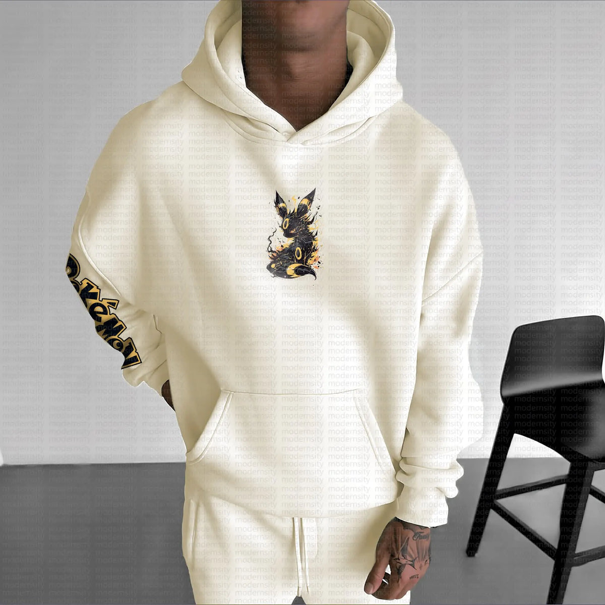 PKM-Unisex Anime Graphic Streetwear Vintage Hoodie