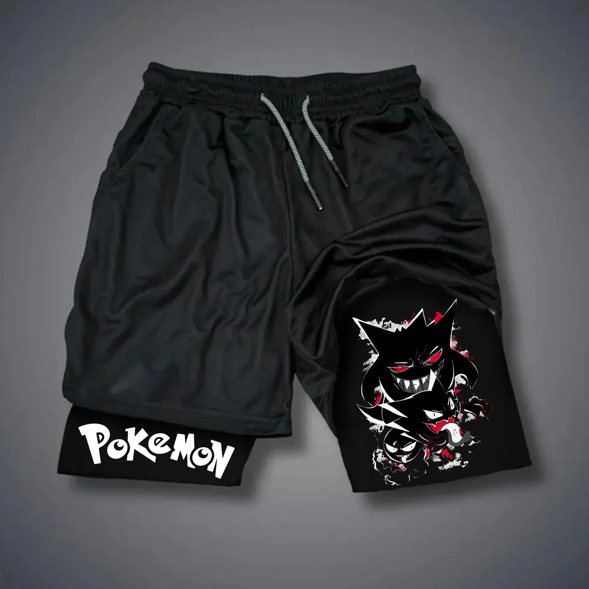 PKM-Unisex Casual Anime Streetwear Shorts