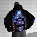 PKM-Unisex Anime Graphic Streetwear Vintage Hoodie