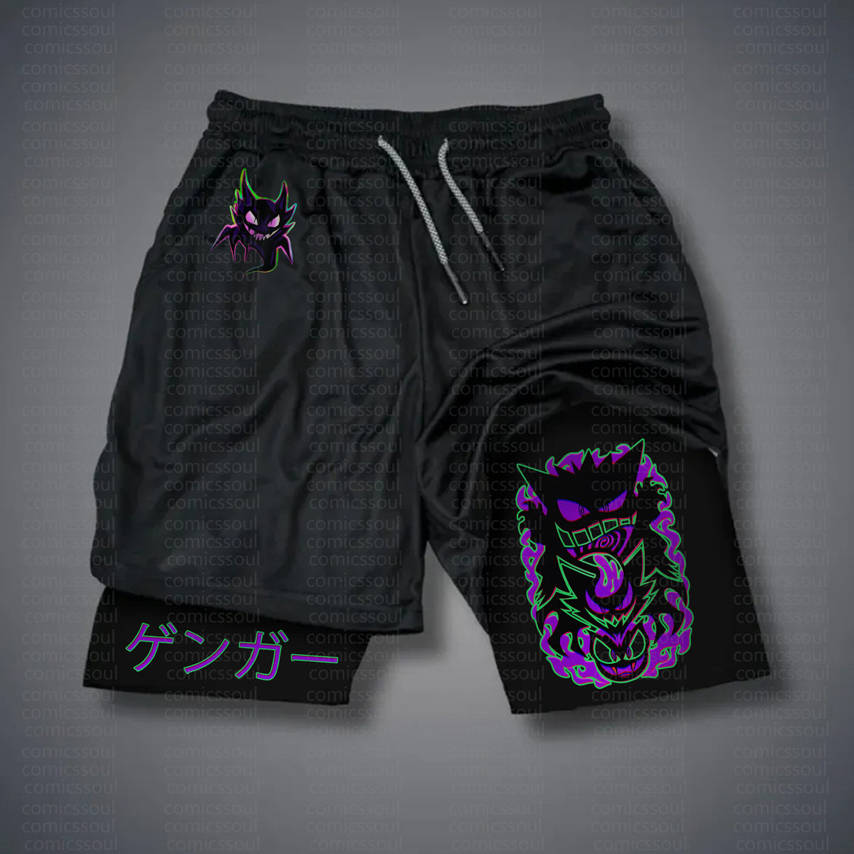 PKM-Unisex Casual Anime Streetwear Shorts