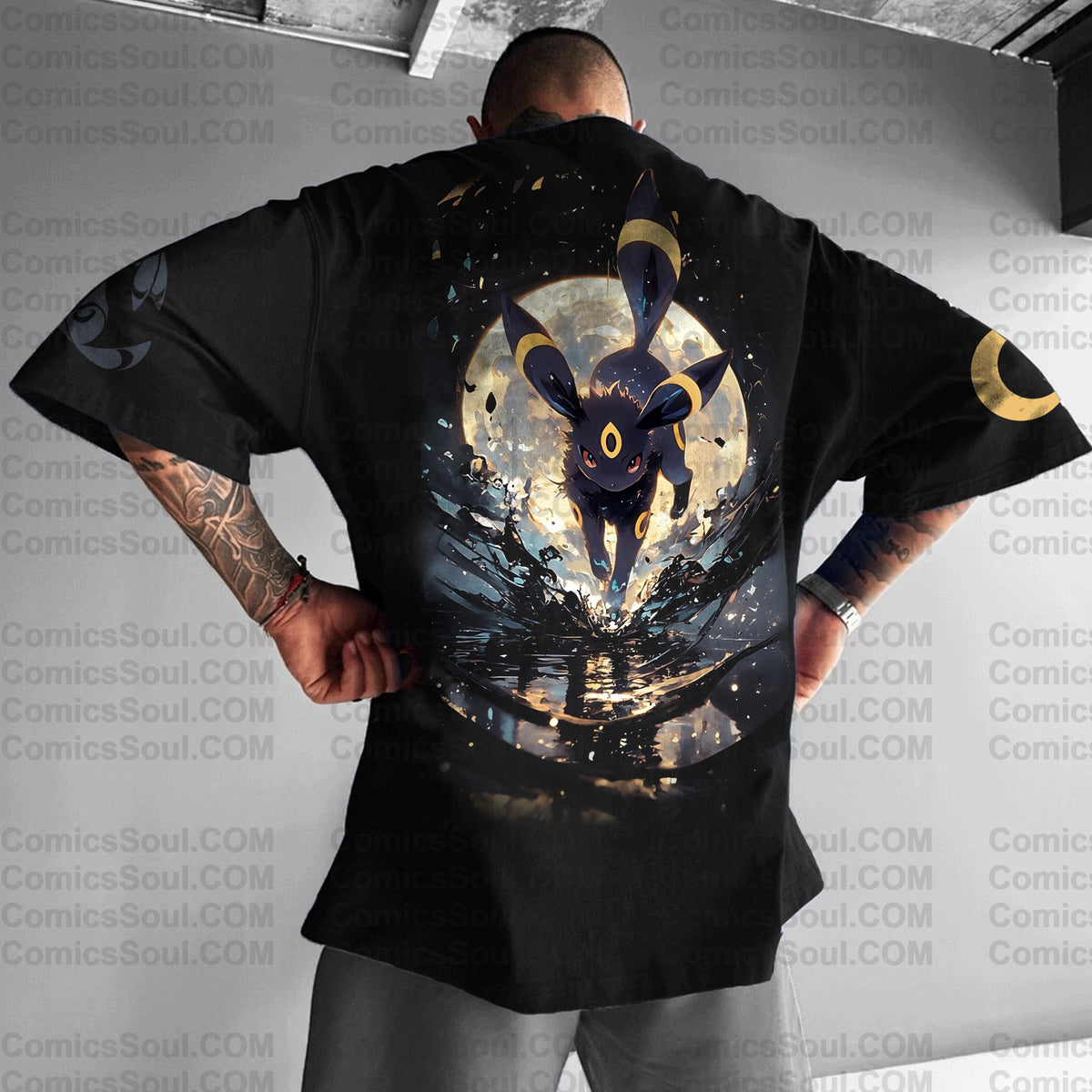 PKM-Unisex Anime Inspired Vintage T-Shirt