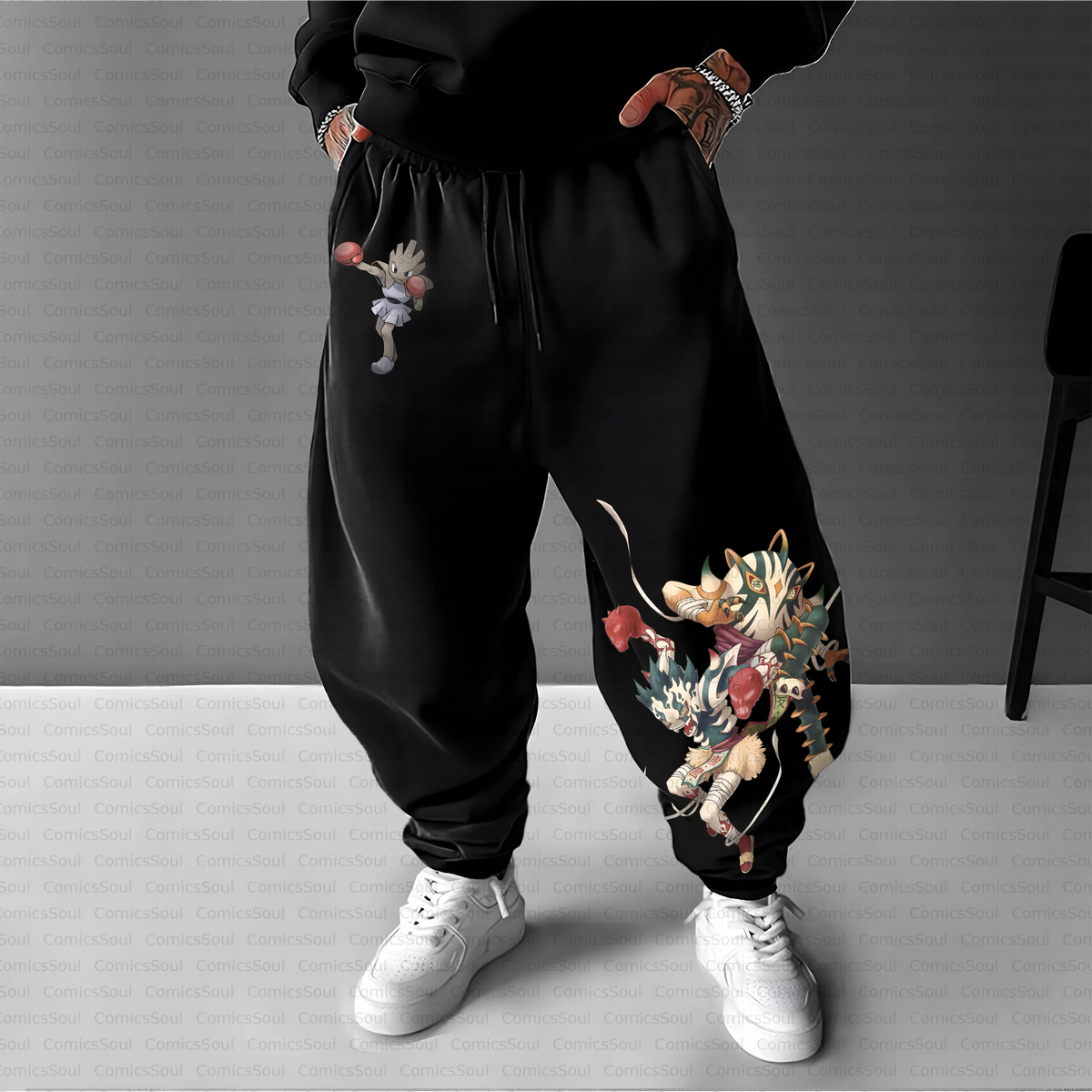 PKM-Unisex Casual Anime Streetwear Pant