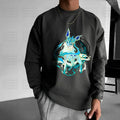 PKM-Unisex Anime Graphic Streetwear Vintage long-sleeved T-shirt