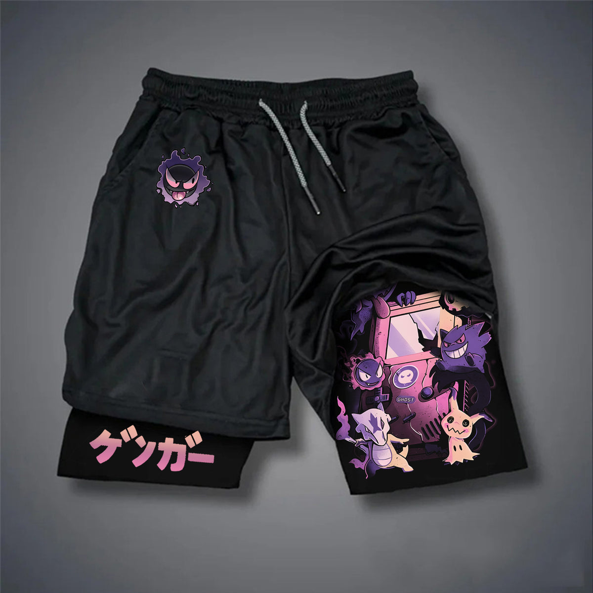 PKM-Unisex Casual Anime Streetwear Shorts