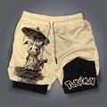 PKM-Unisex Casual Anime Streetwear Shorts