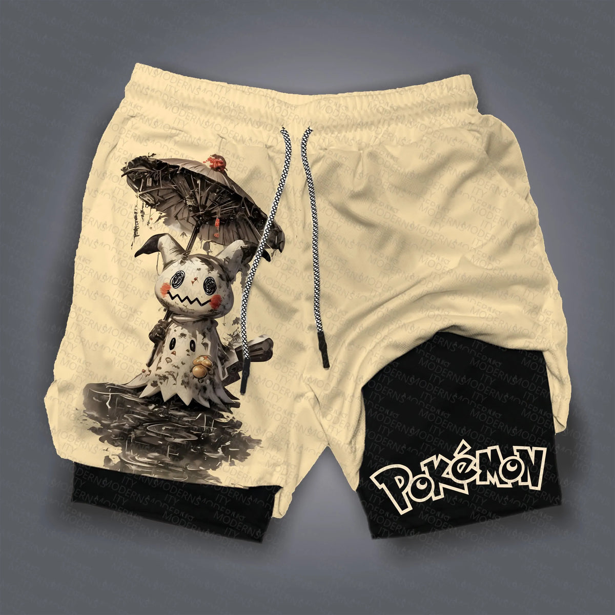 PKM-Unisex Casual Anime Streetwear Shorts
