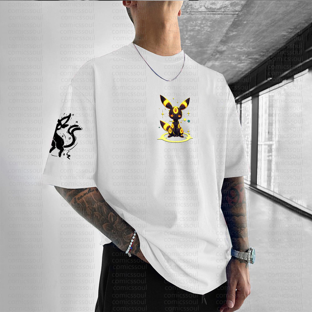 PKM-Unisex Anime Inspired Vintage T-Shirt