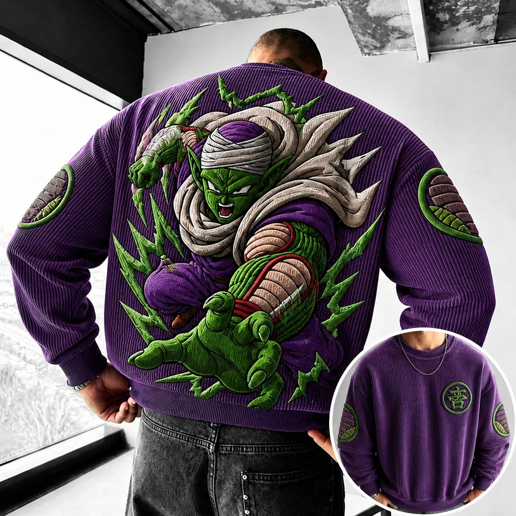 Dragon Ball Unisex Anime-print Crewneck Sweatshirt