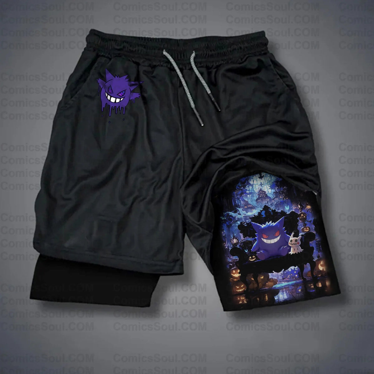 PKM-Unisex Casual Anime Streetwear Shorts