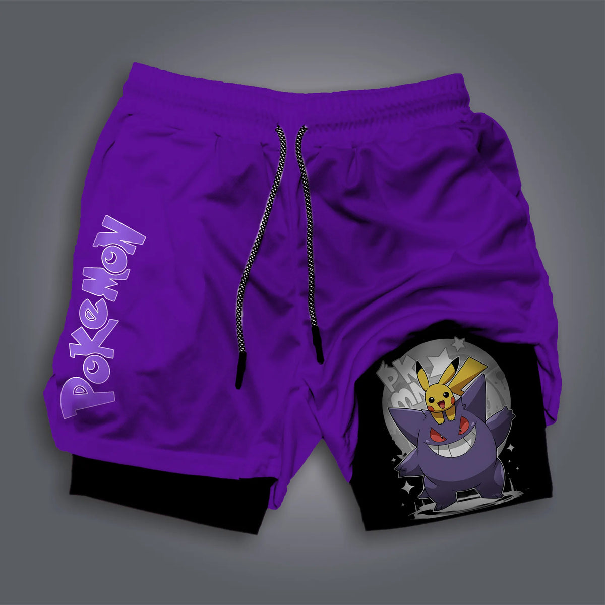 PKM-Unisex Casual Anime Streetwear Shorts