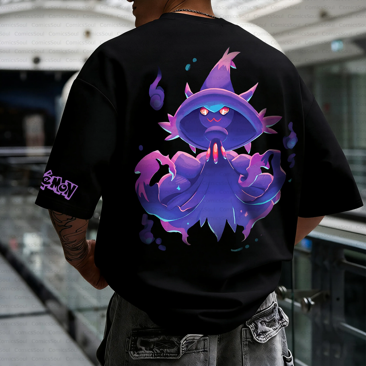 PKM-Unisex Anime Inspired Vintage T-Shirt