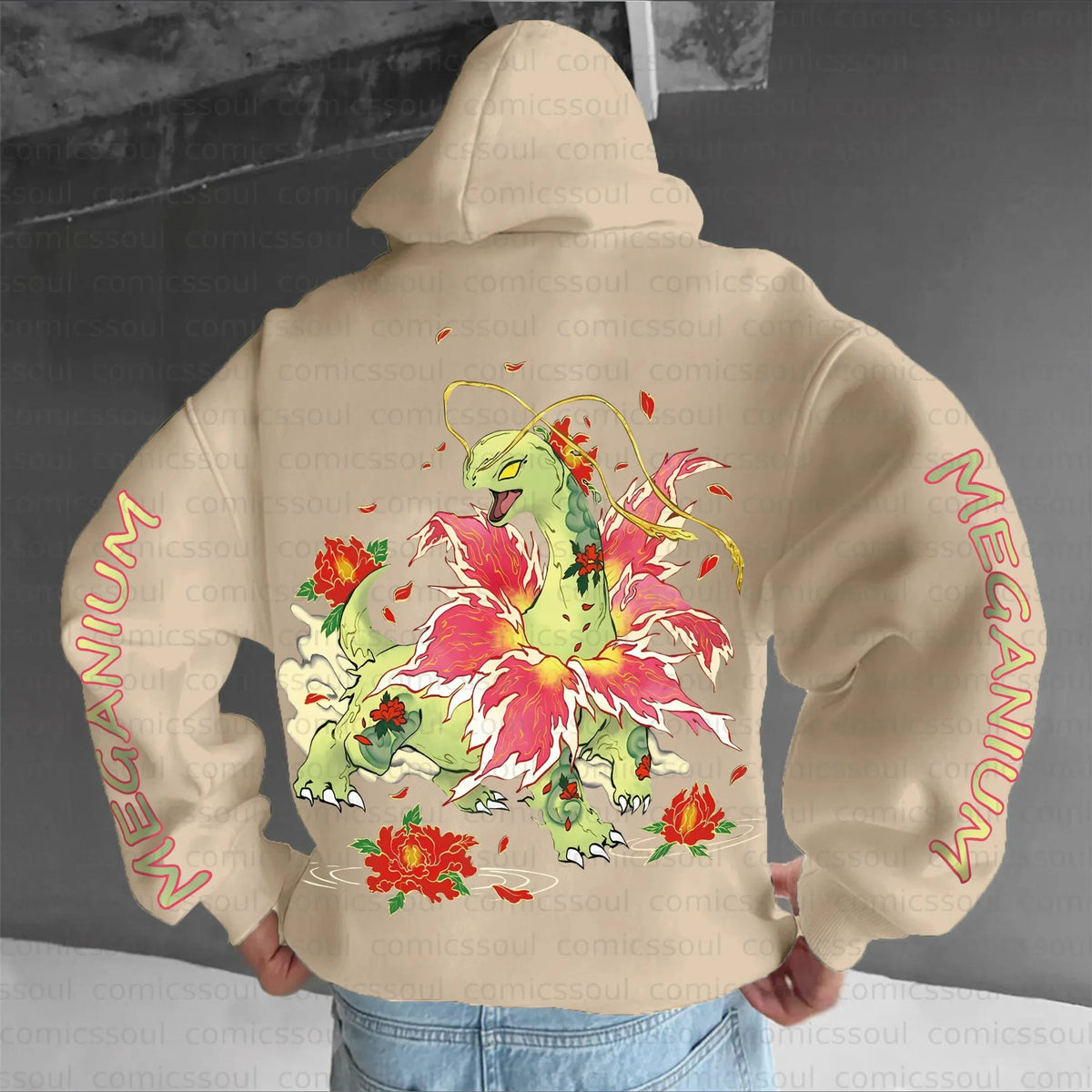 PKM-Unisex Anime Graphic Streetwear Vintage Hoodie