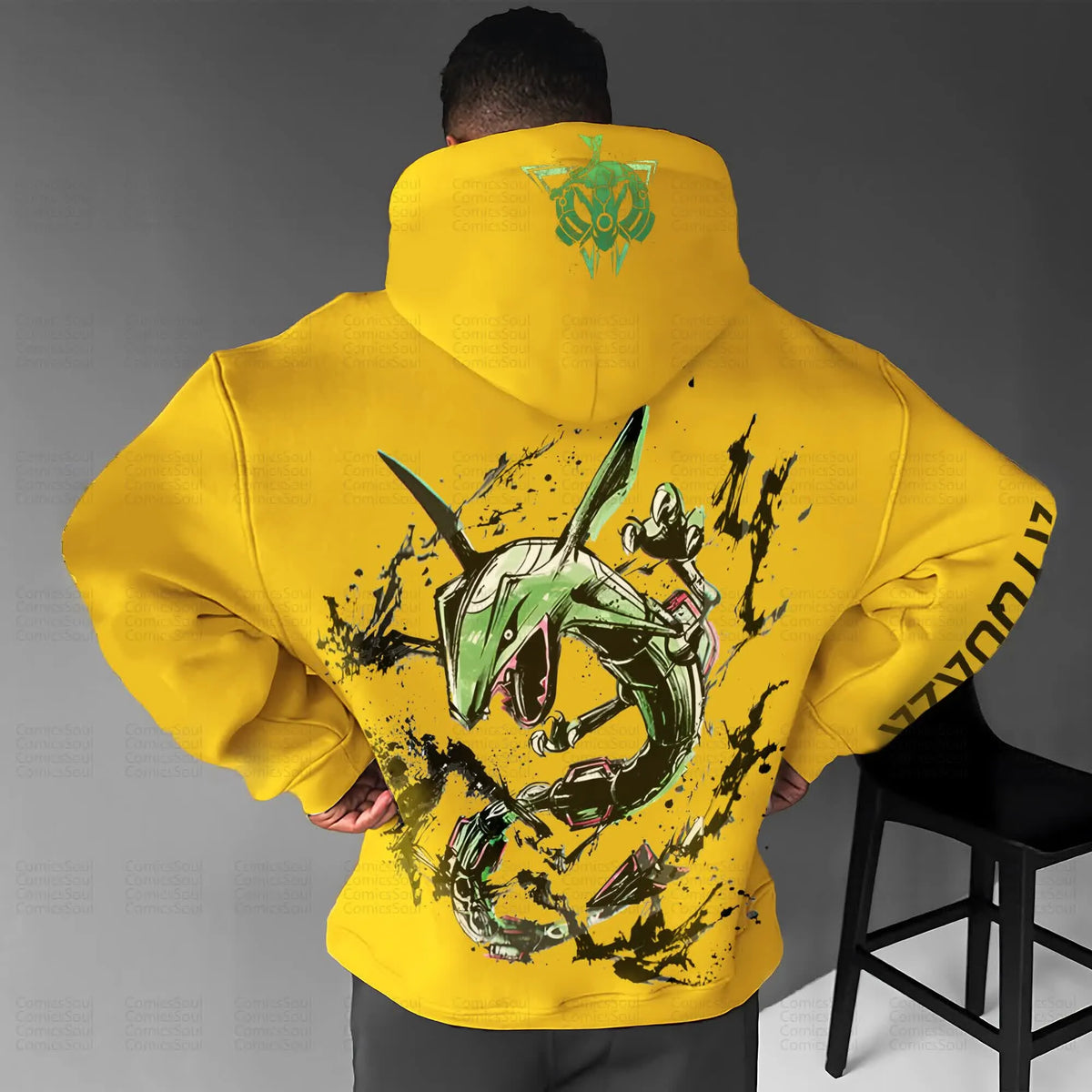 PKM-Unisex Anime Graphic Streetwear Vintage Hoodie