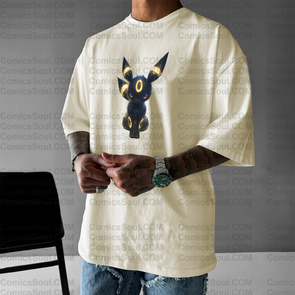 PKM-Unisex Anime Inspired Vintage T-Shirt