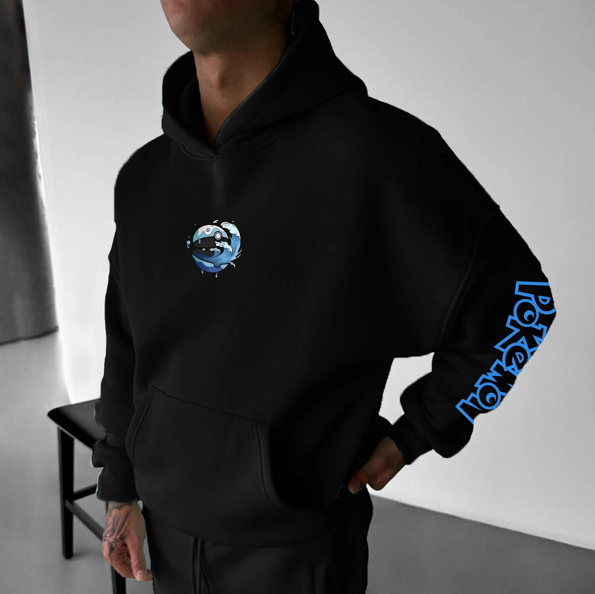 PKM-Unisex Anime Graphic Streetwear Vintage Hoodie