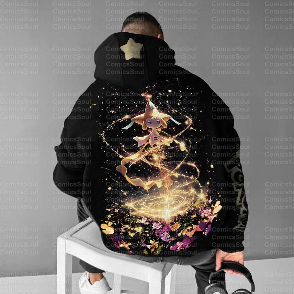 PKM-Unisex Anime Graphic Streetwear Vintage Hoodie