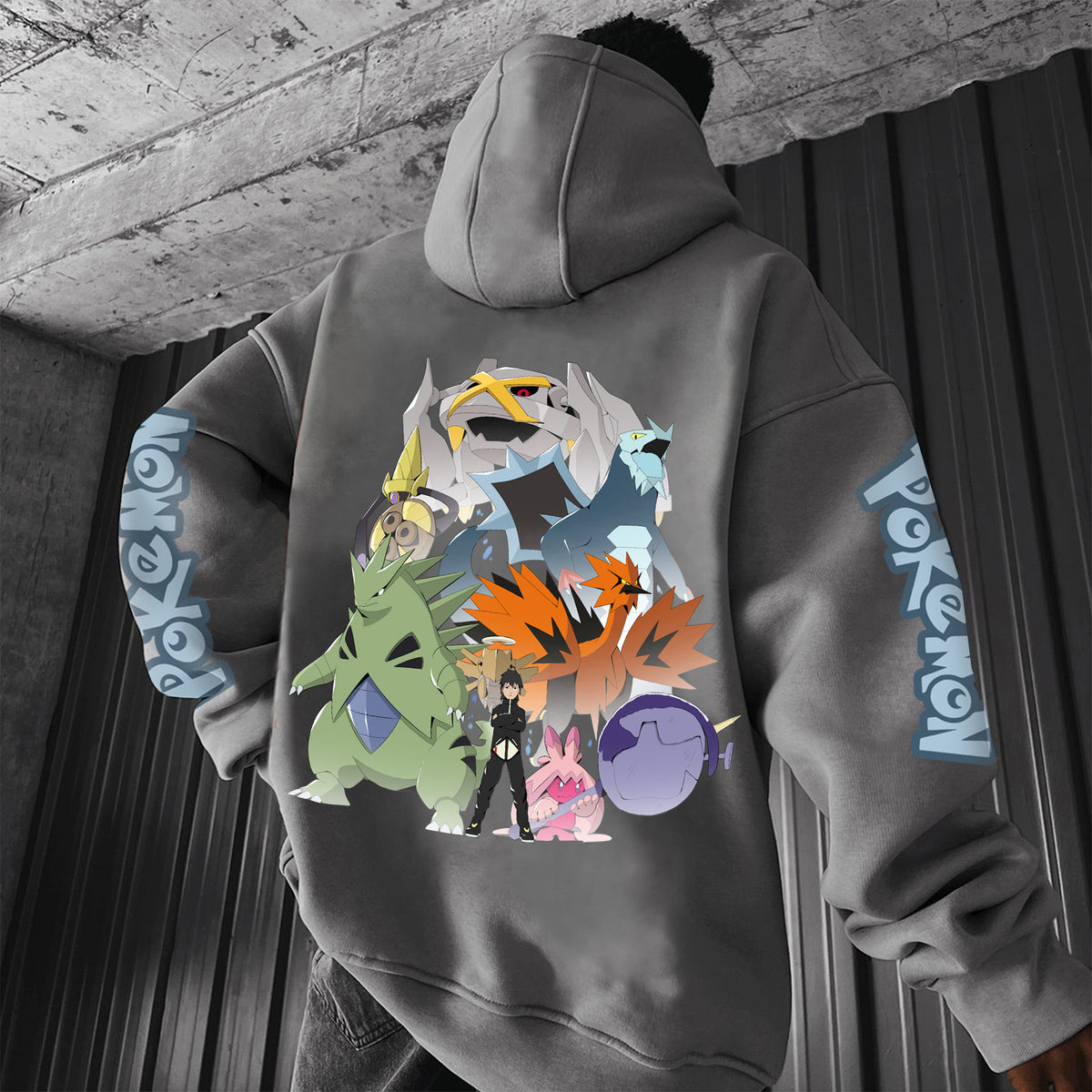 PKM-Unisex Anime Graphic Streetwear Vintage Hoodie