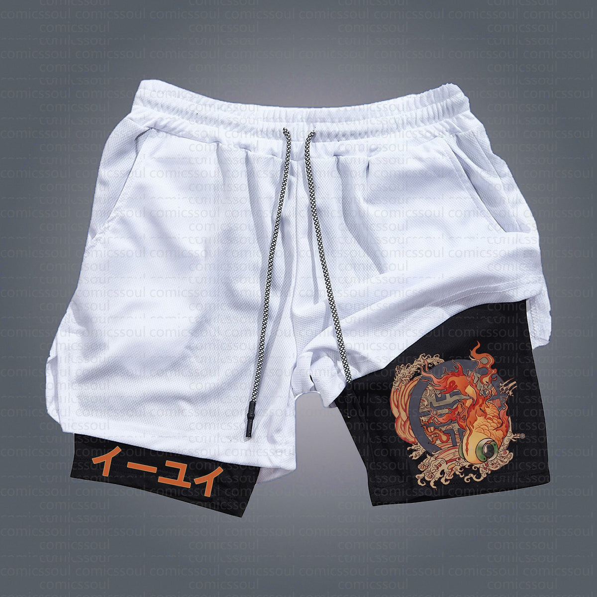 PKM-Unisex Casual Anime Streetwear Shorts