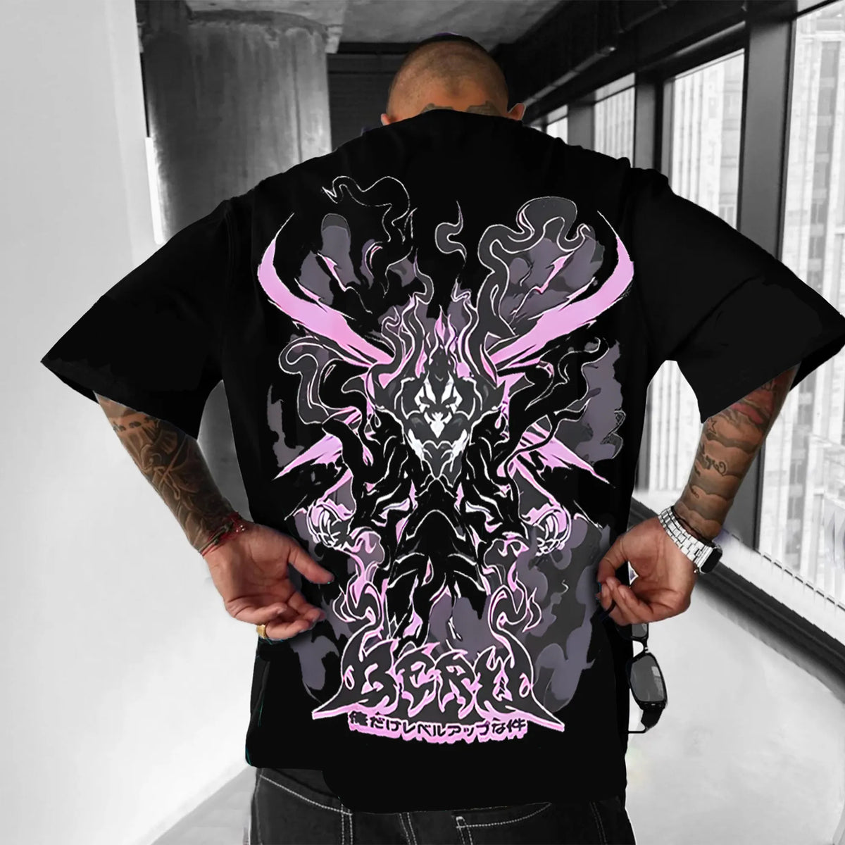 SL-Unisex Anime Inspired Vintage T-Shirt