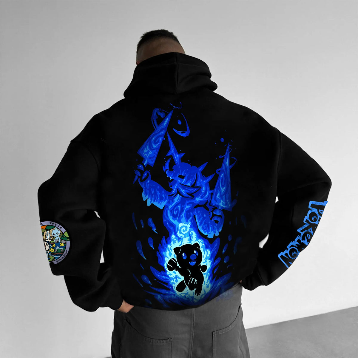 PKM-Unisex Anime Graphic Streetwear Vintage Hoodie