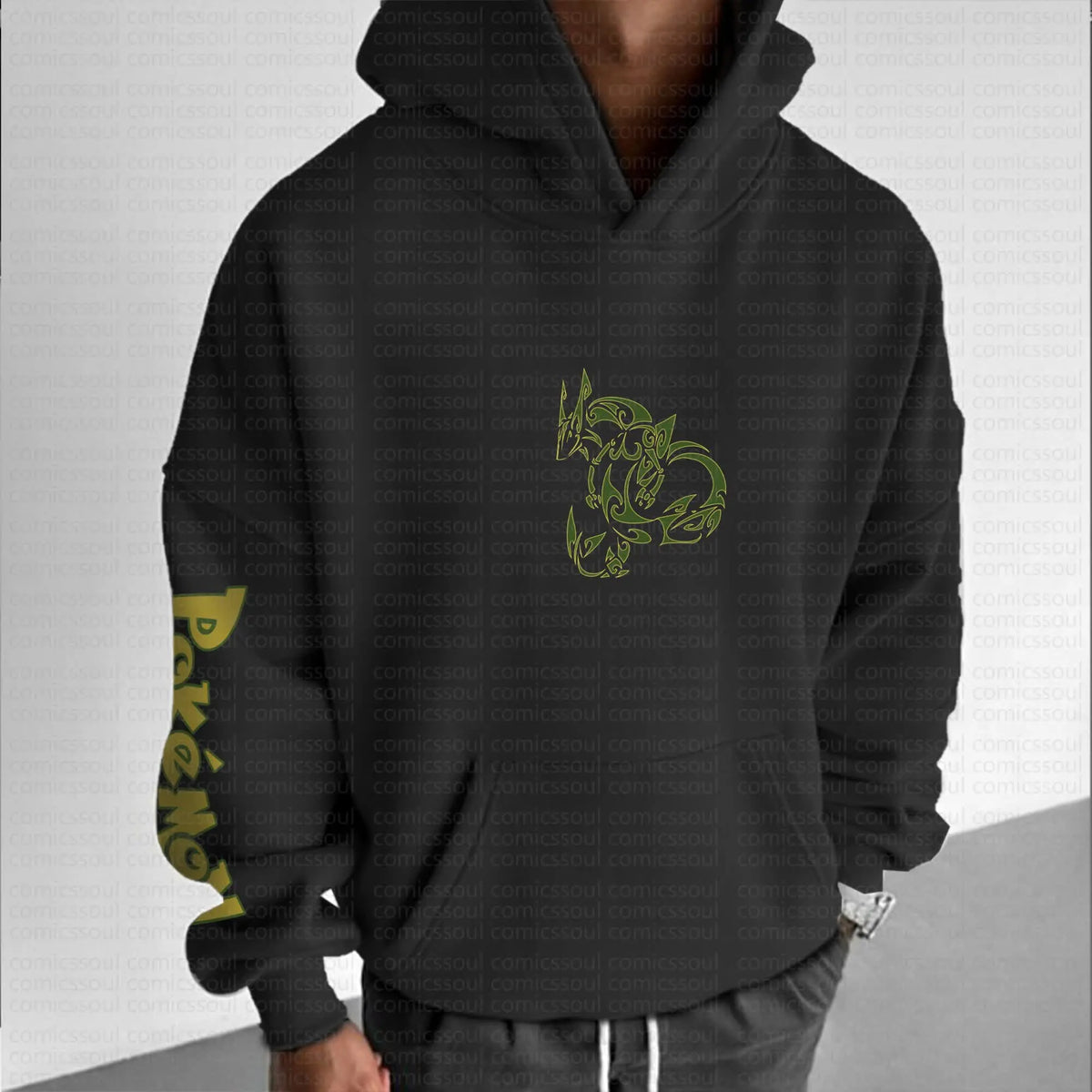 PKM-Unisex Anime Graphic Streetwear Vintage Hoodie