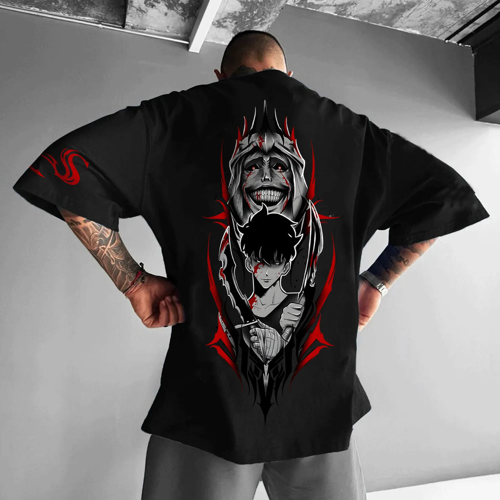 SL-Unisex Anime Inspired Vintage T-Shirt