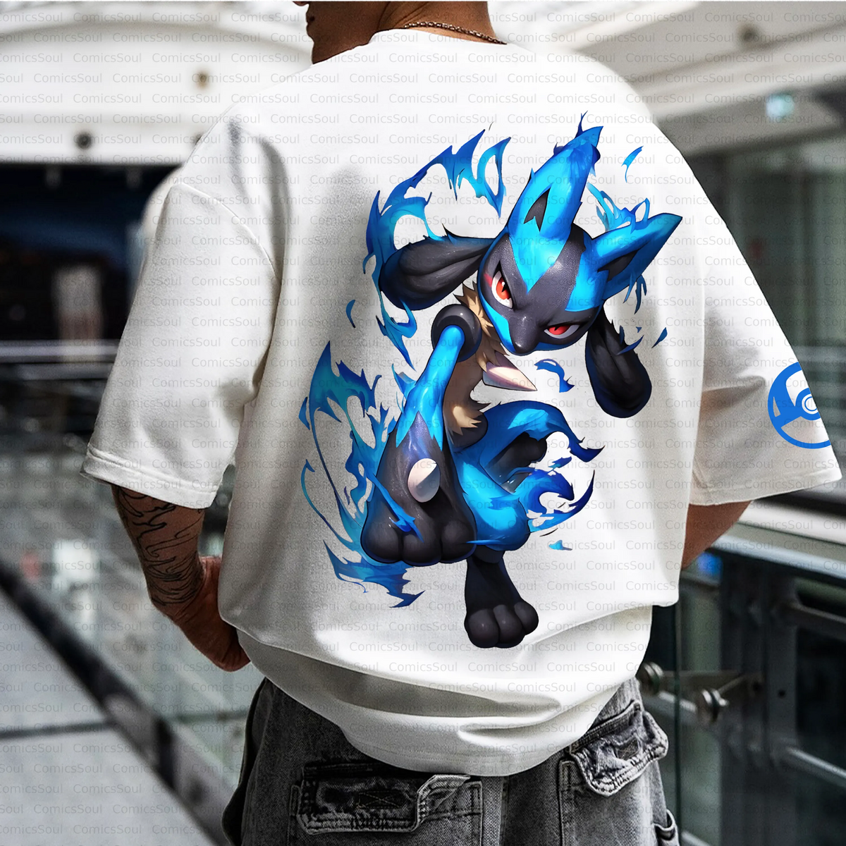 PKM-Unisex Anime Inspired Vintage T-Shirt