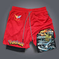 PKM-Unisex Casual Anime Streetwear Shorts