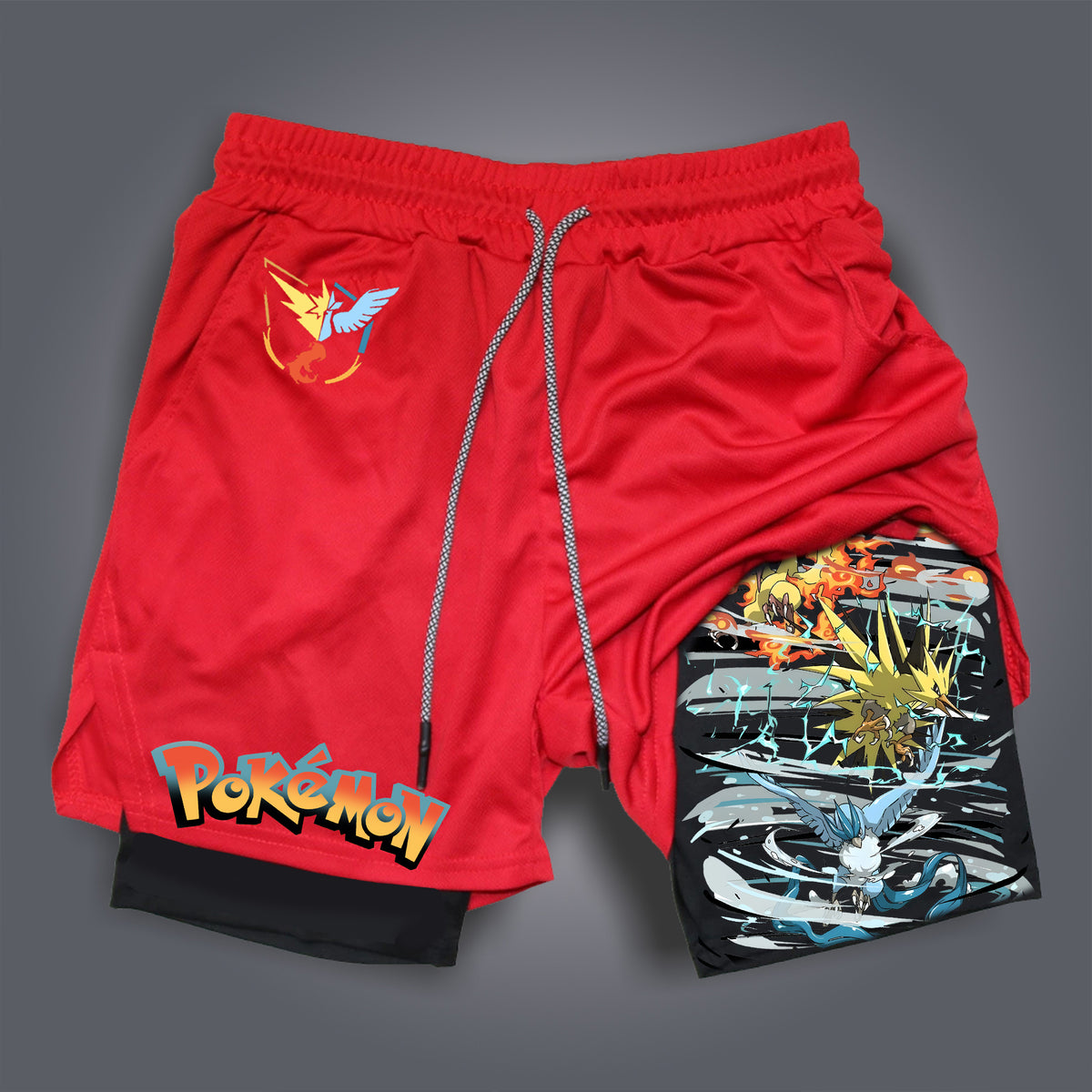 PKM-Unisex Casual Anime Streetwear Shorts