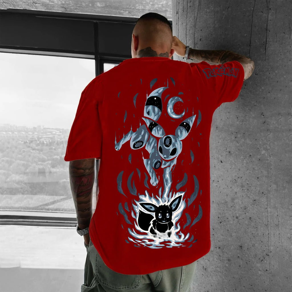 PKM-Unisex Anime Inspired Vintage T-Shirt