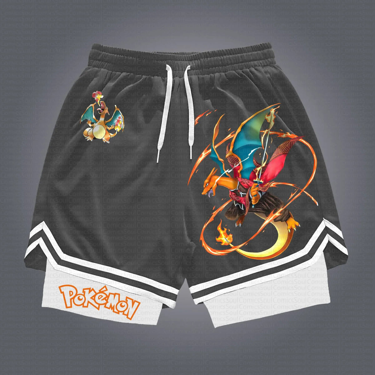 PKM-Unisex Casual Anime Streetwear Shorts
