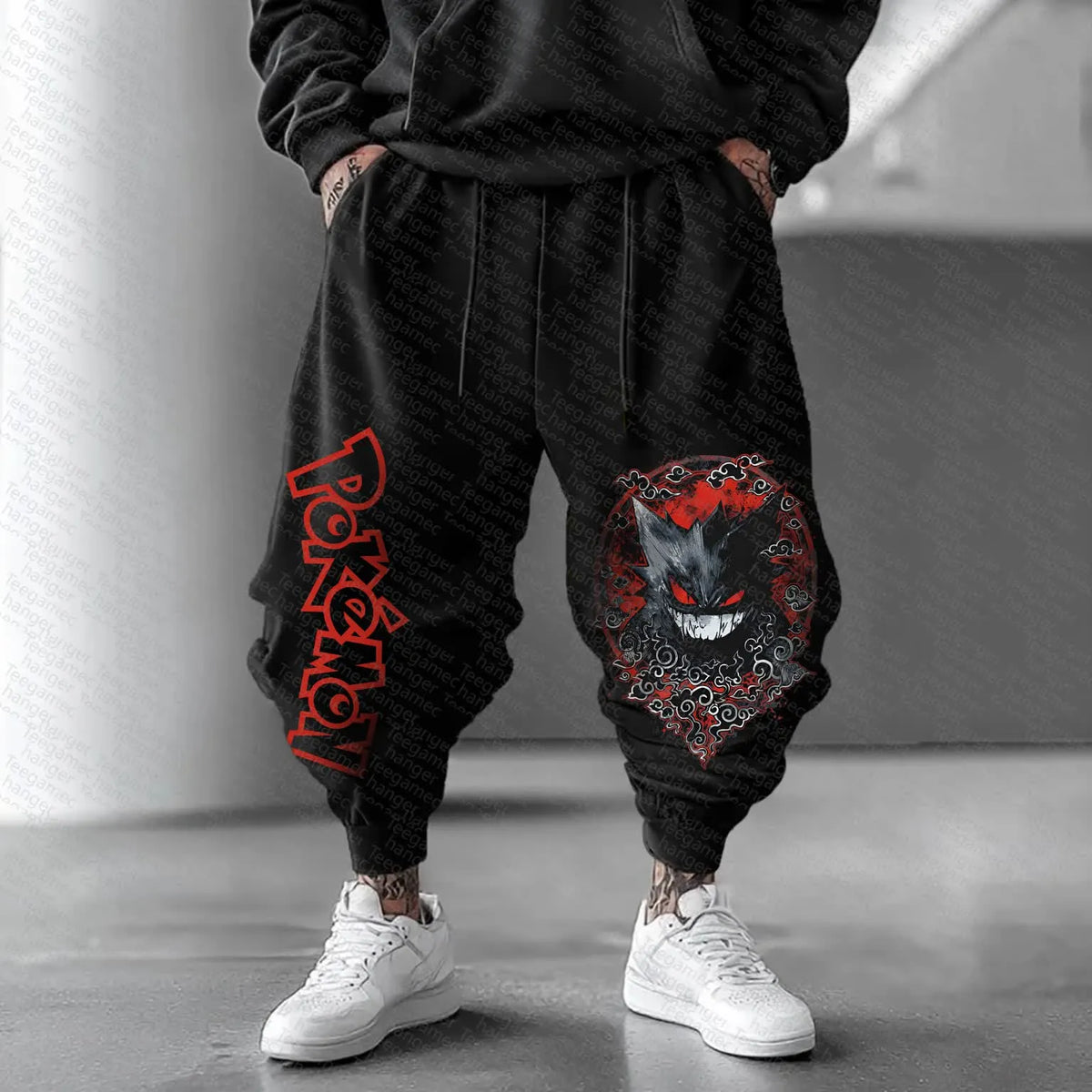 PKM-Unisex Casual Anime Streetwear Pants