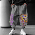 PKM-Unisex Anime Inspired Vintage Pants