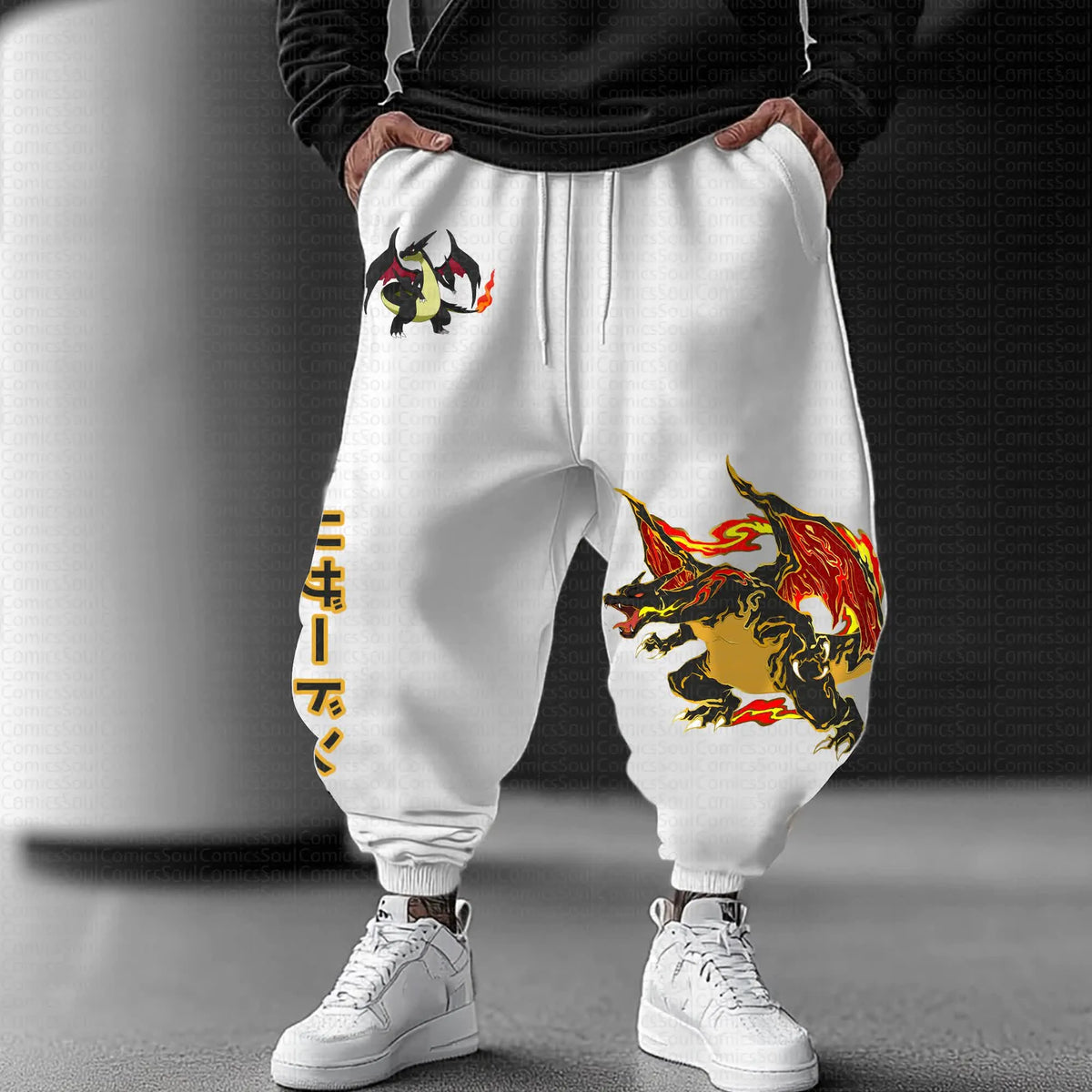 PKM-Unisex Casual Anime Streetwear Pants
