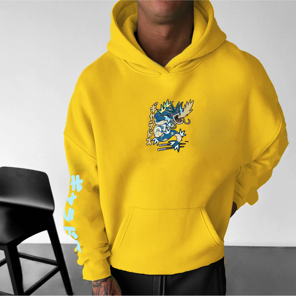 PKM-Unisex Anime Graphic Streetwear Vintage Hoodie