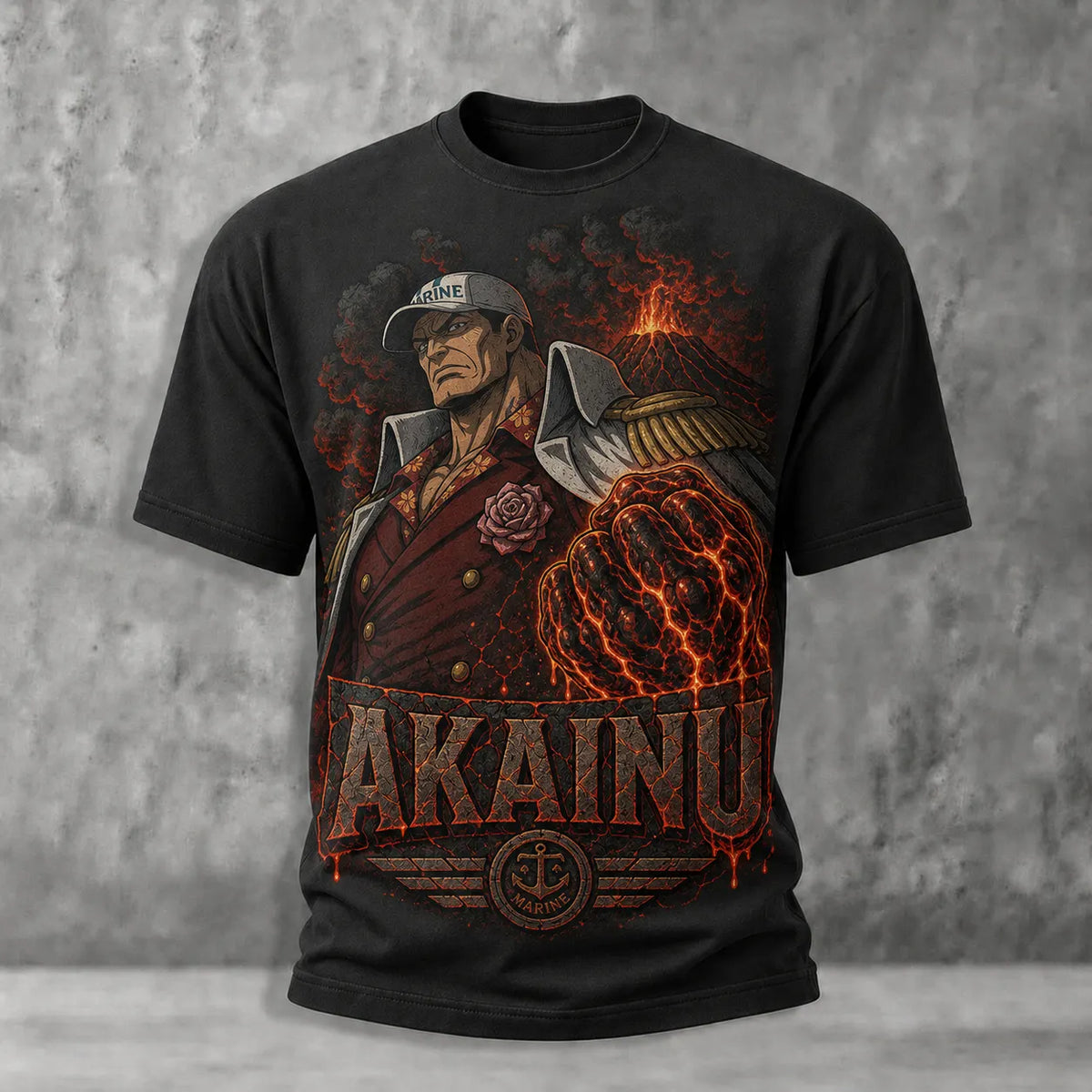 One Piece Pirate Crew Graphic Crew-Neck T-Shirt