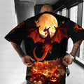 PKM-Unisex Anime Halloween Inspired Vintage T-Shirt