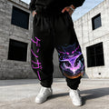PKM-Unisex Anime Inspired Vintage Plush Pants