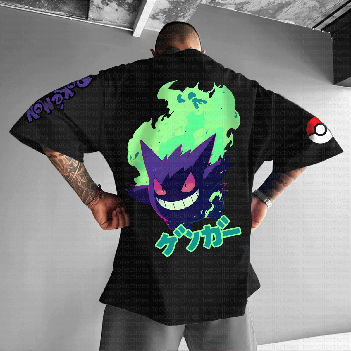 PKM-Unisex  Anime Inspired Vintage T-Shirt