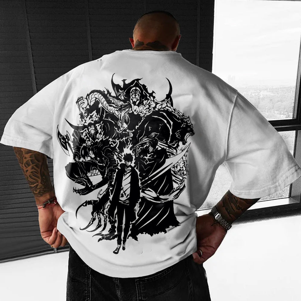 SL-Unisex Anime Inspired Vintage T-Shirt