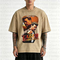 MK-Unisex Anime Inspired Vintage Washed T-Shirt