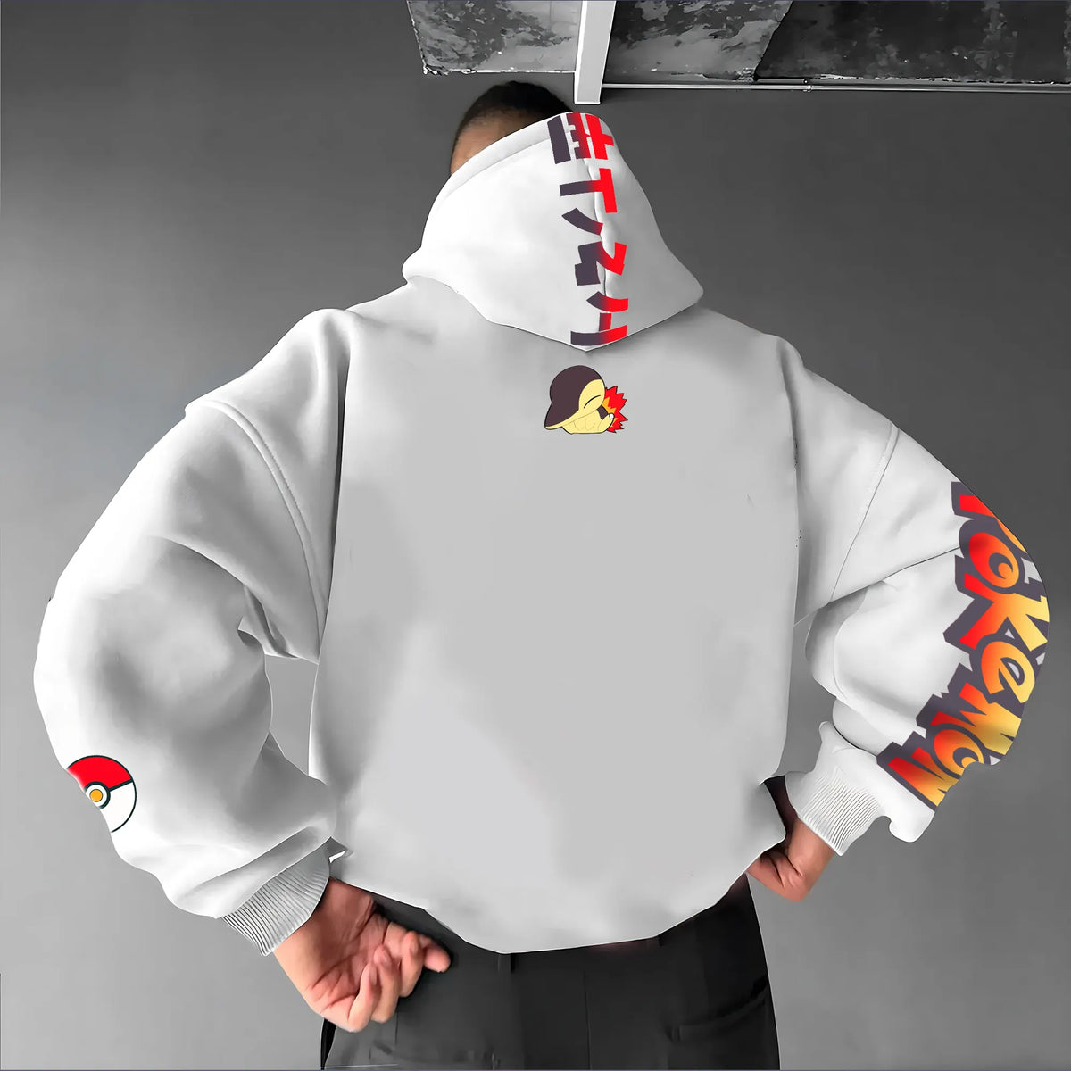 PKM-Unisex Anime Graphic Streetwear Vintage Hoodie
